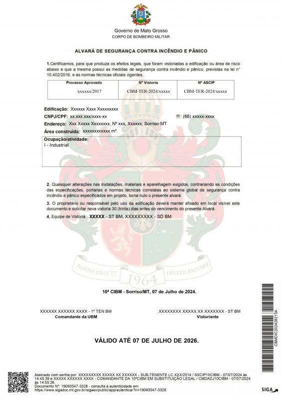 Imagem ilustrativa de Renovação certificado de licença do corpo de bombeiros